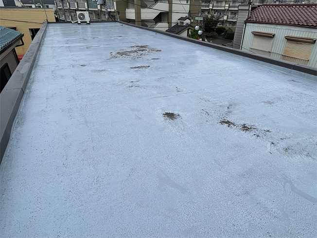 屋根防水施工例